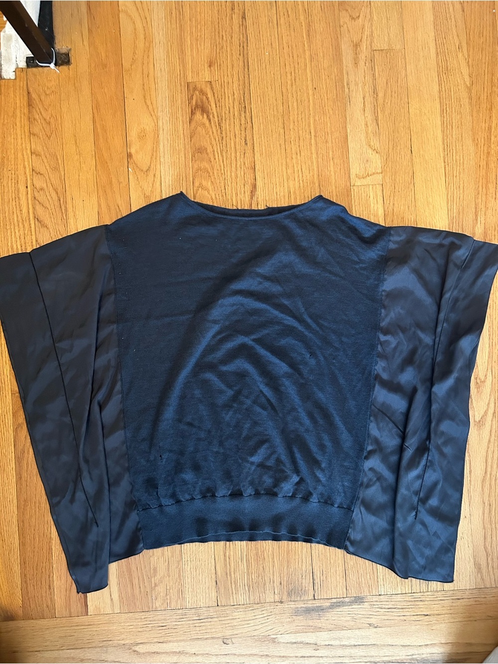 Fabiana Filippi Draped Sleeve Knit Pullover